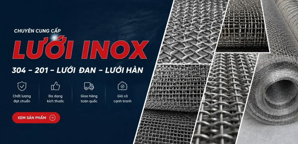 Banner lưới inox thành đạt
