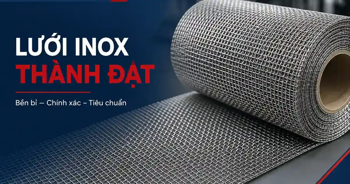 Lưới inox làm hàng rào: Nên chọn lưới đan hay lưới hàn? 3 Tiêu chí chọn mắt lưới và kết cấu cho lưới inox làm hàng rào