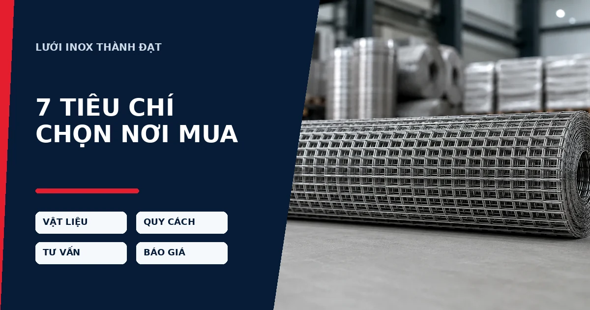 Mua lưới inox ở đâu TPHCM? Tiêu chí chọn đơn vị cung cấp uy tín 2 mua lưới inox ở đâu TPHCM - tiêu chí chọn đơn vị cung cấp uy tín